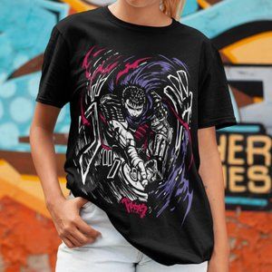 Berserk Manga Strip Guts Berserker Armour Anime Tshirt T-Shirt Tee ALL SIZES